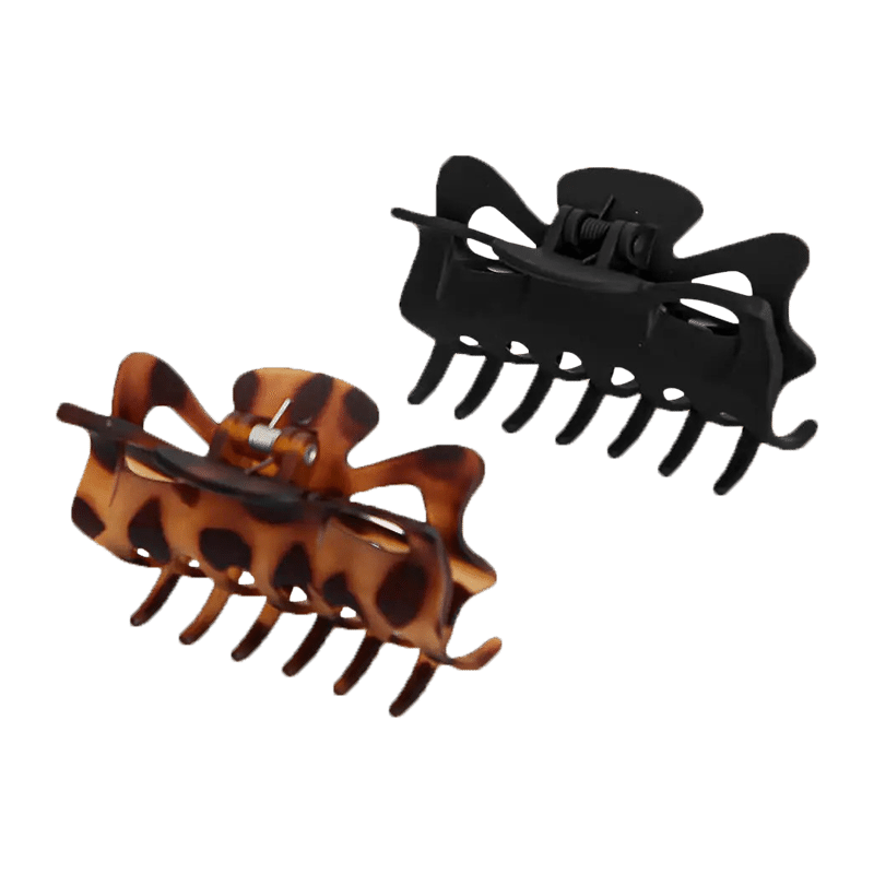 Eco-Friendly Large Claw Clip 2 Piece Set