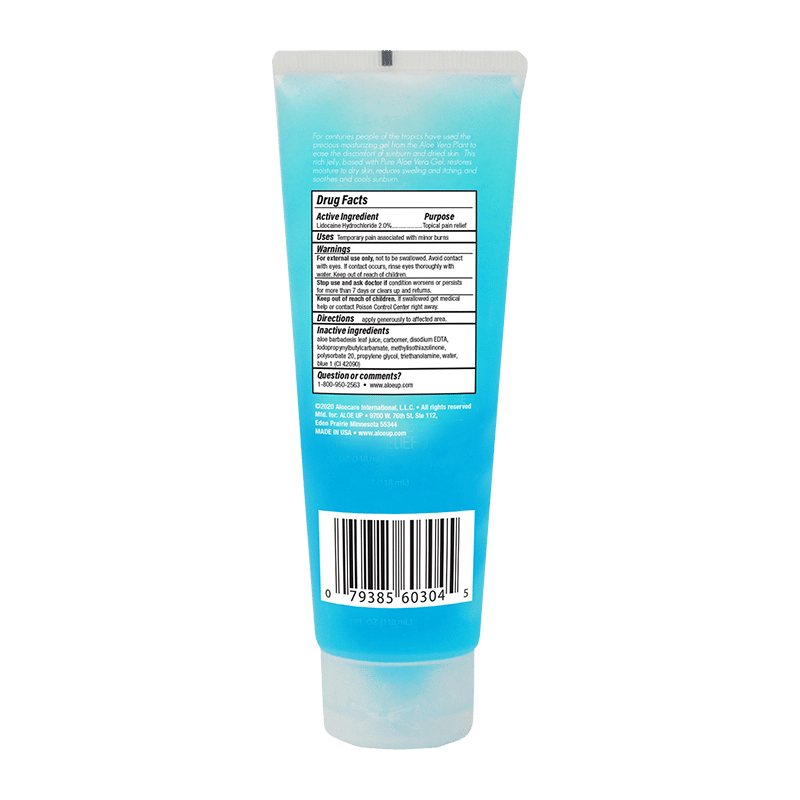 Aloe Ice Sunburn Relief Jelly