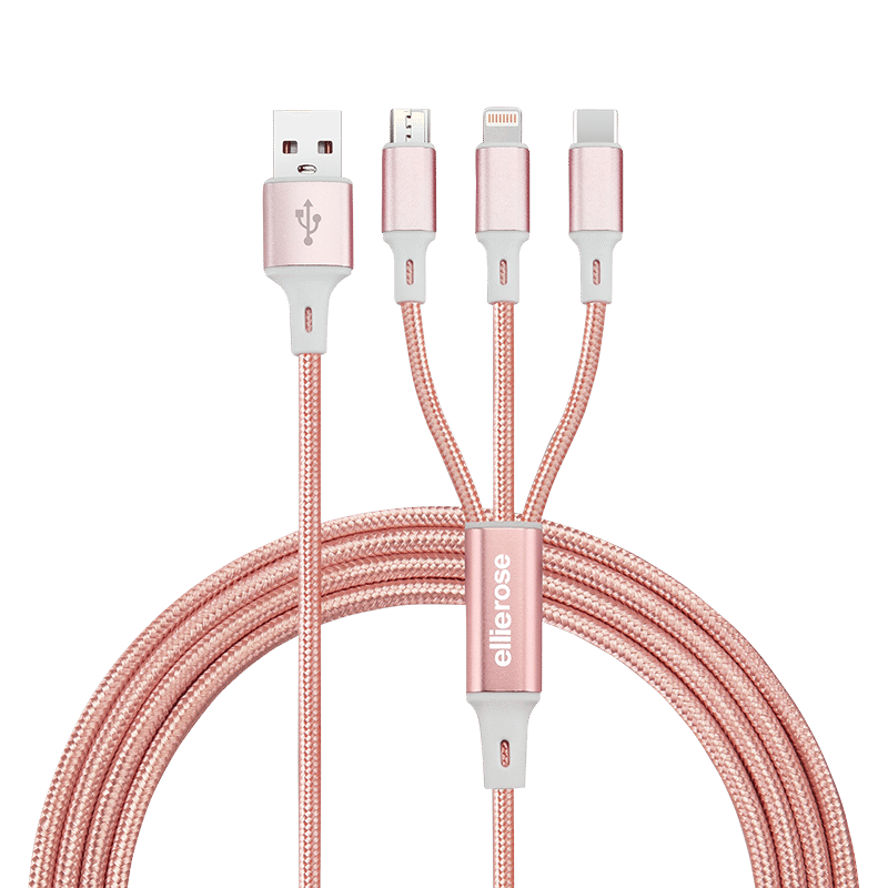 6' 3 in 1 Charging Cable
