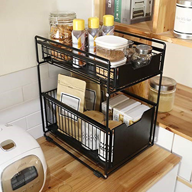 2 Tier Sliding Drawer