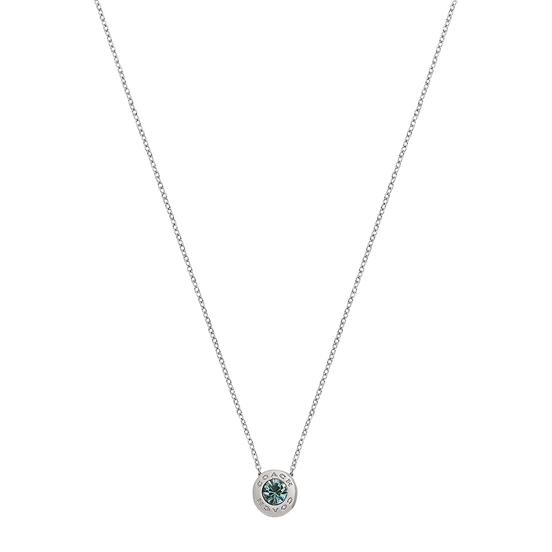 安心の国内発送♪可愛い☆COACH☆ Open Circle Stone Necklace Open Circle Stone Necklace by Coach - FabFitFun