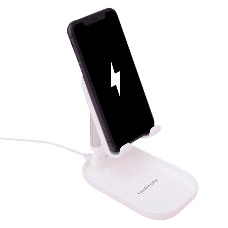 Deluxe Phone Holder with Charging Pad
