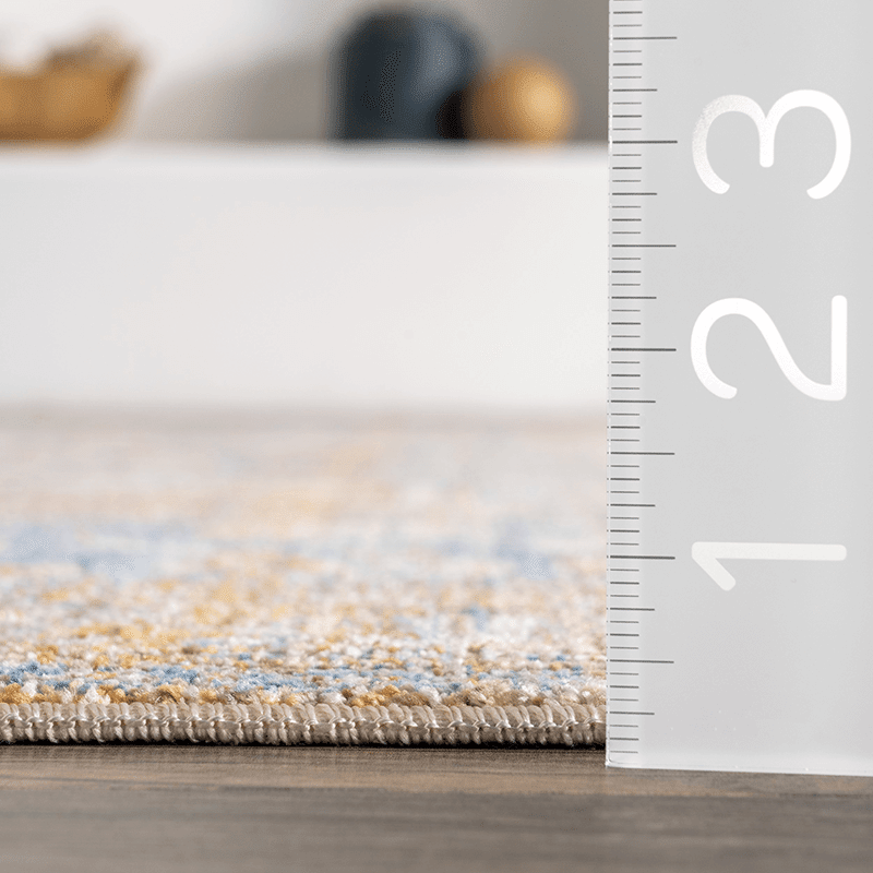 Vintage Harriet Medallion Fringe Area Rug