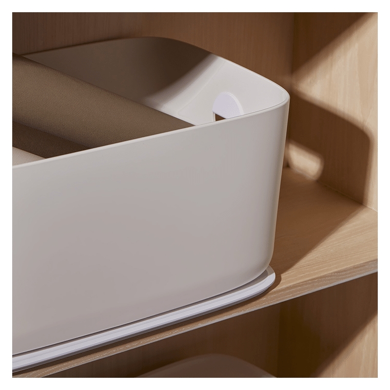 Large Storage Bins with Lids Set of 2