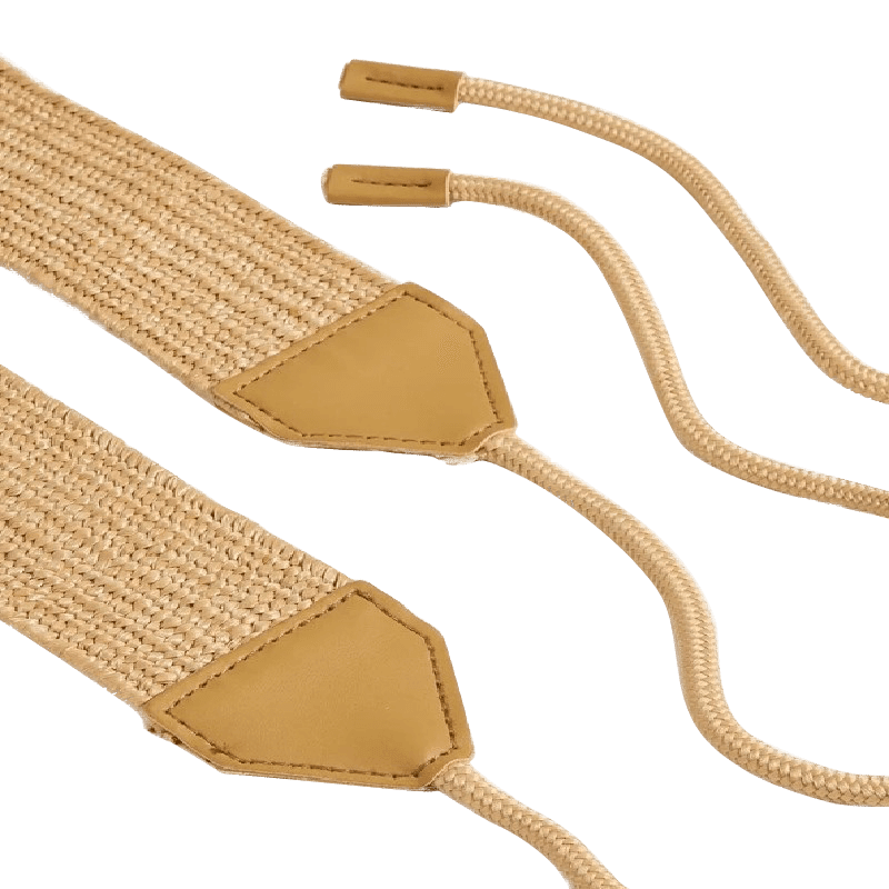 Raffia Bow Belt - S/M