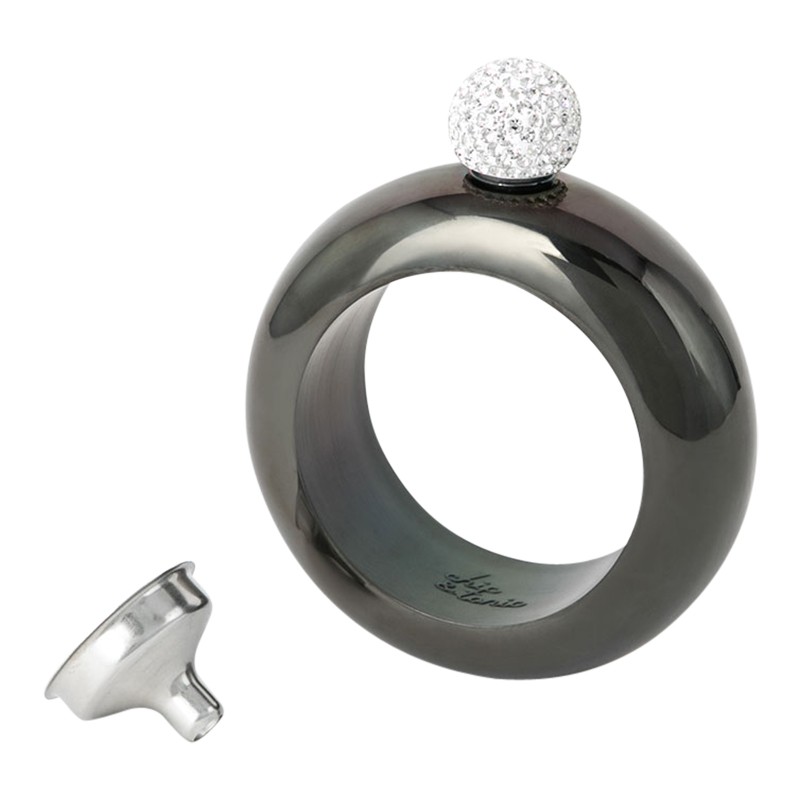 Deluxe Chrome Bangle Flask
