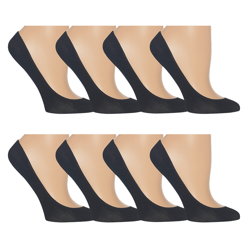 8 Pack Liner Socks