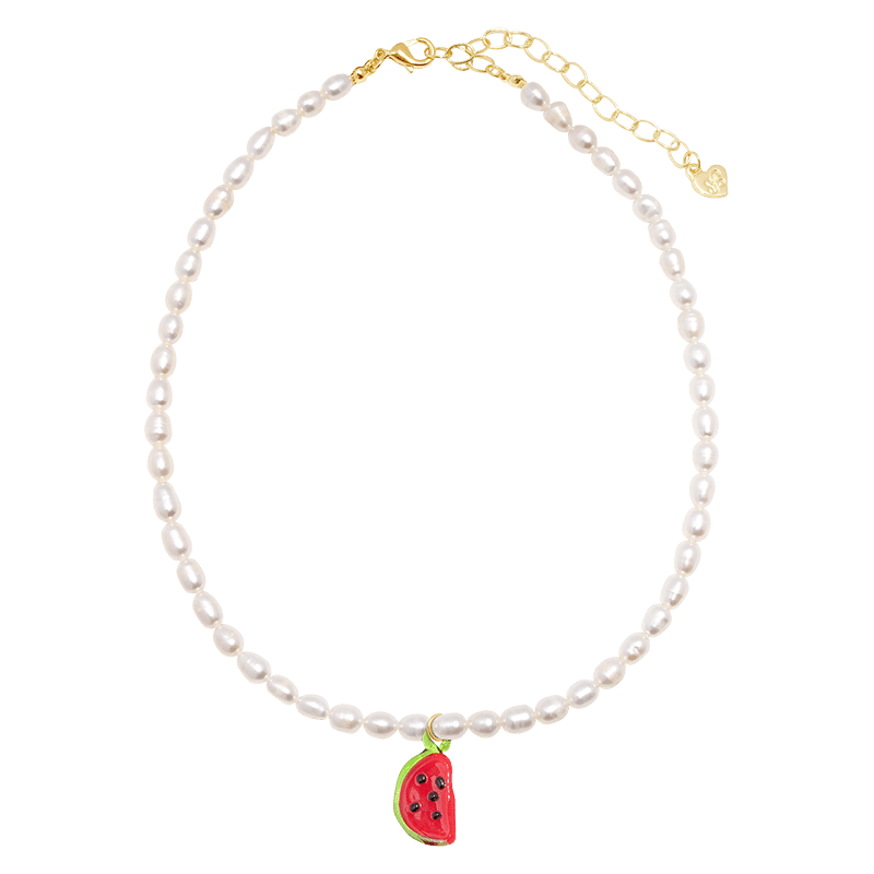Watermelon Soda Necklace