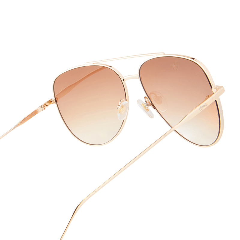 Venice Gold Sienna Sunglasses