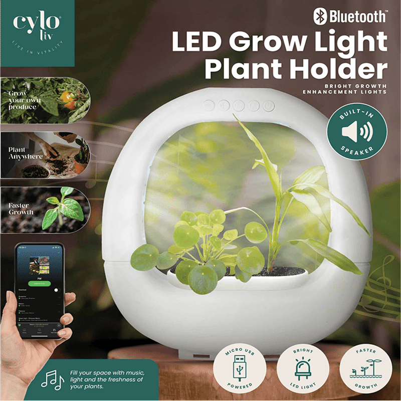 LED Grow Light Plant Holder