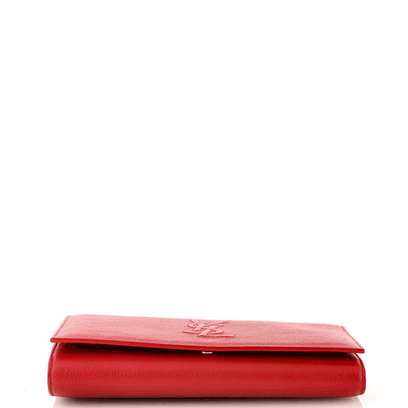 Saint Laurent Belle de Jour Chain Wallet Leather Small