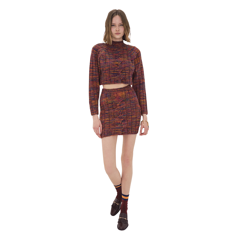 Ruby Cropped Turtleneck 