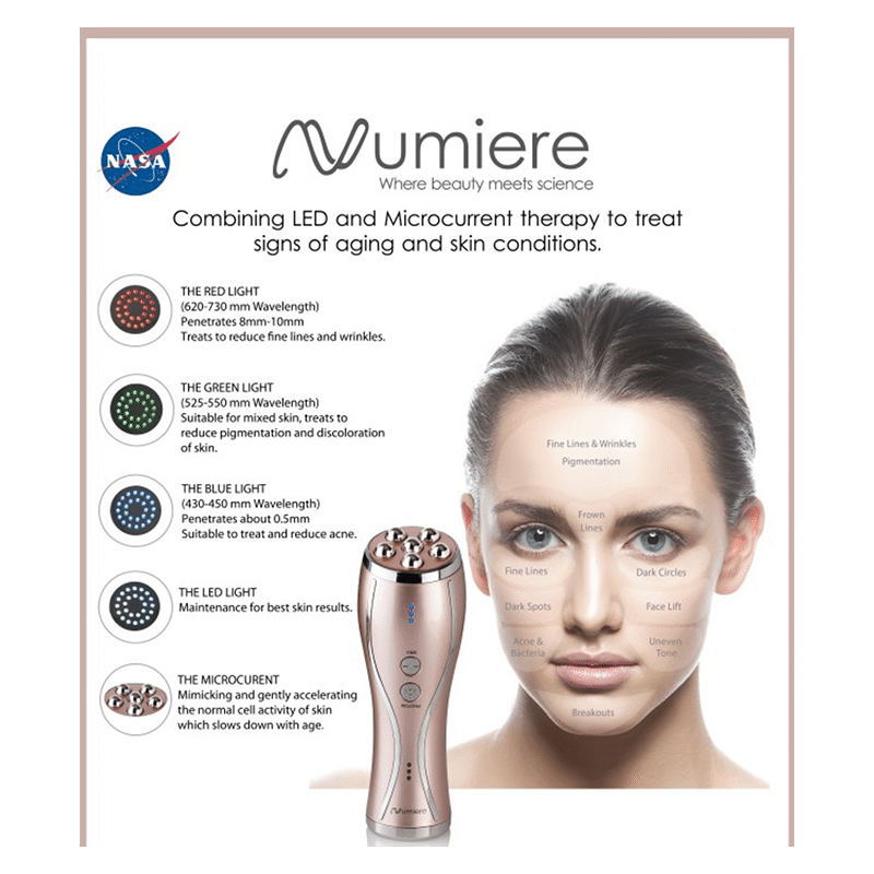 Numiere Plus Microcurrent & LED Device