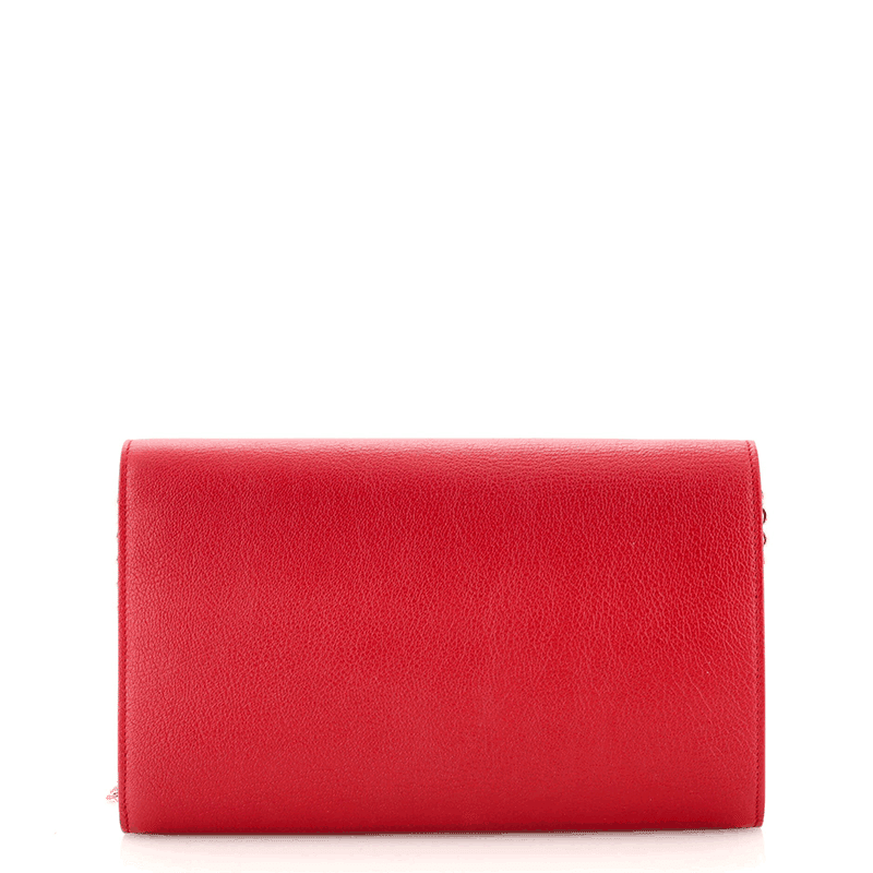 Saint Laurent Belle de Jour Chain Wallet Leather Small