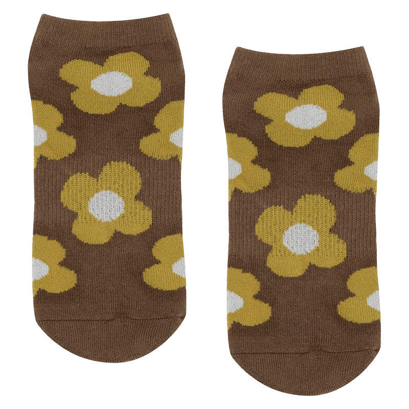 Grip Socks- Flower Power - S