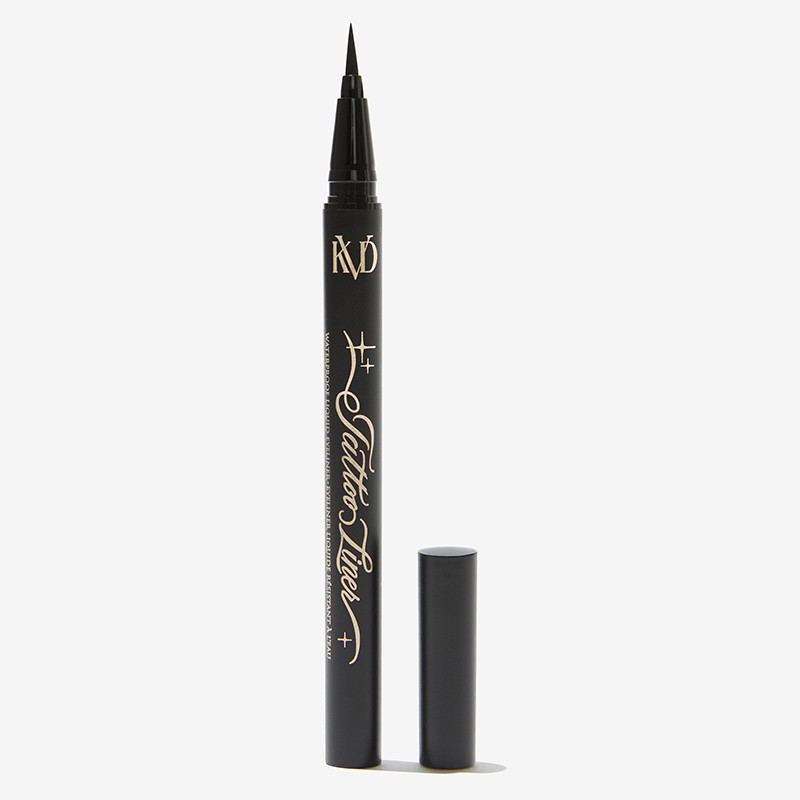 Tattoo Liner Vegan Waterproof Liquid Eyeliner in Trooper Black