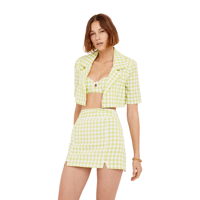 Maureen Blazer Top - M