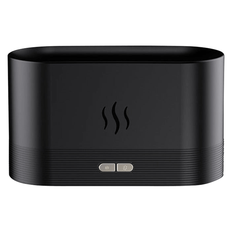 Fireplace Flame-Effect Humidifier Lamp