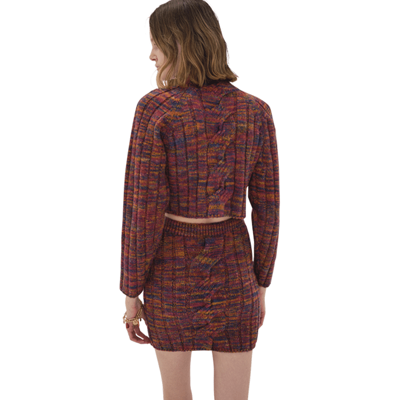 Ruby Cropped Turtleneck - XL