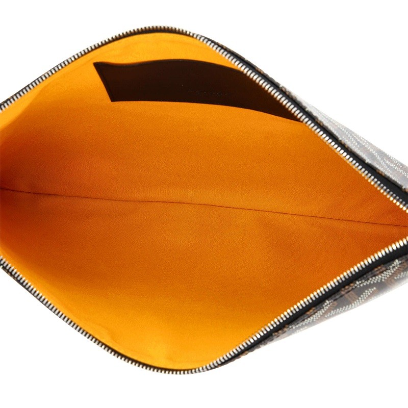 Goyard Senat Zip Pouch Coated Canvas MM
