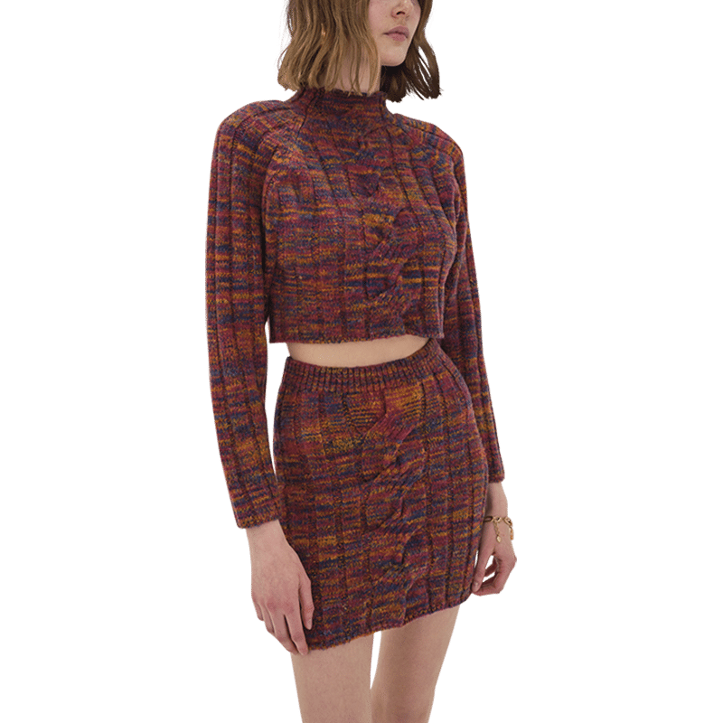Ruby Cropped Turtleneck 