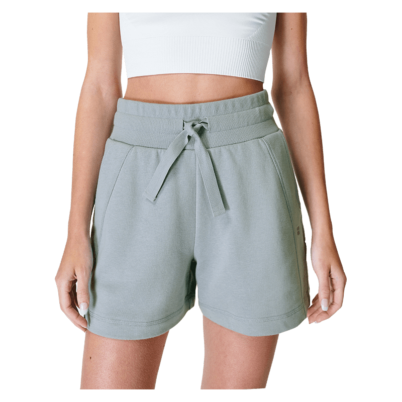 Revive High Waist Shorts - Vapour Blue S