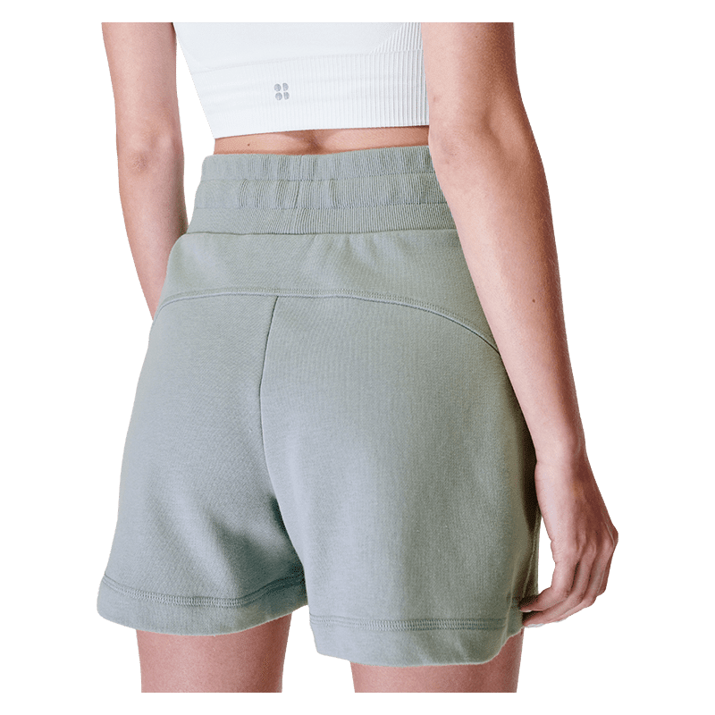 Revive High Waist Shorts - Vapour Blue S