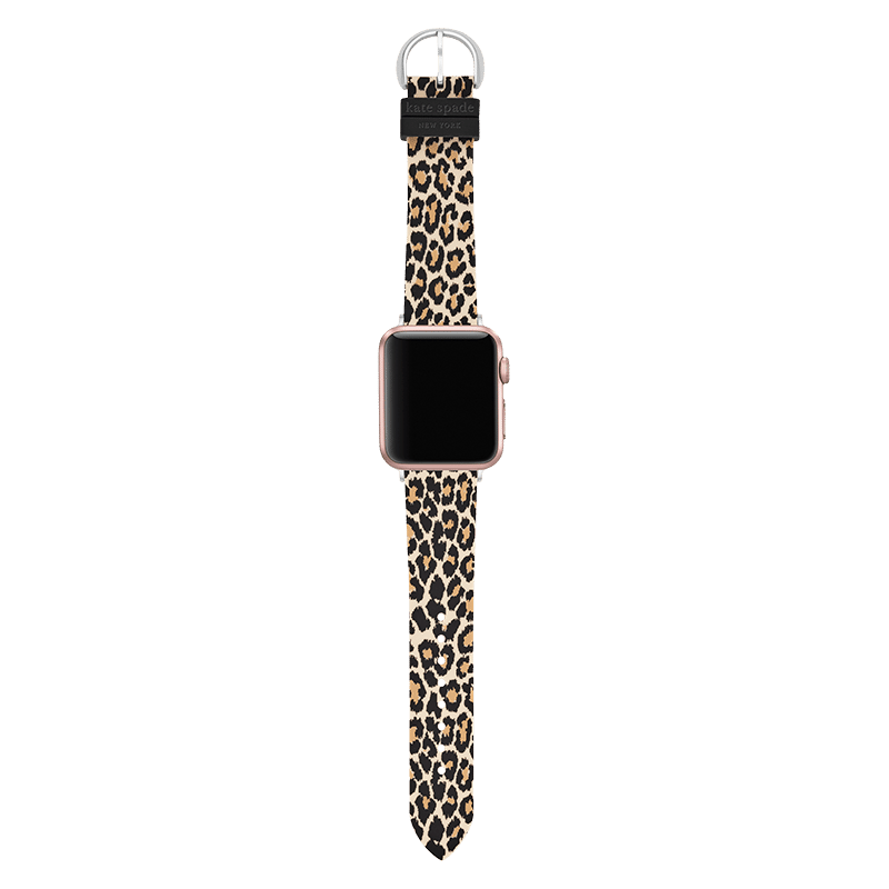 Leopard Silicone 38mm/40mm/41mm Band For Apple Watch & Samsung Galaxy