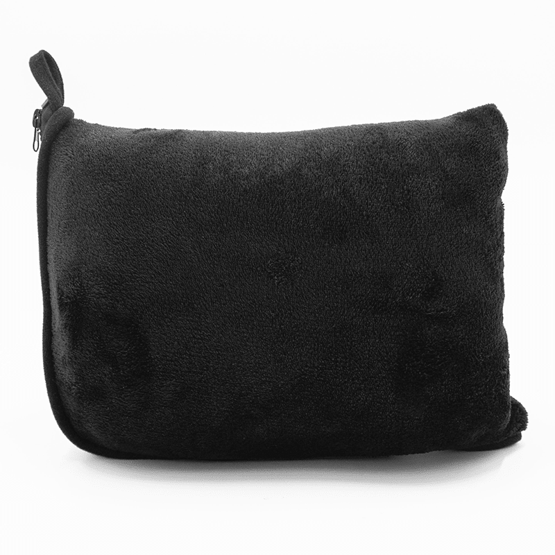 Icon Plush Travel Blanket & Pouch