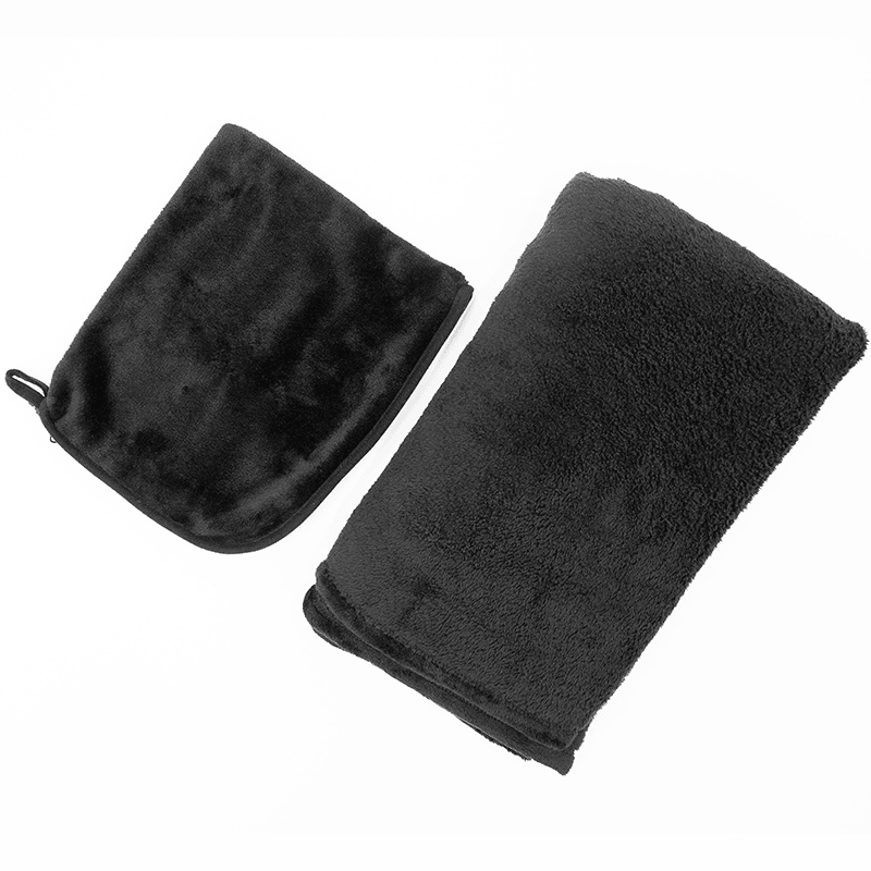 Icon Plush Travel Blanket & Pouch