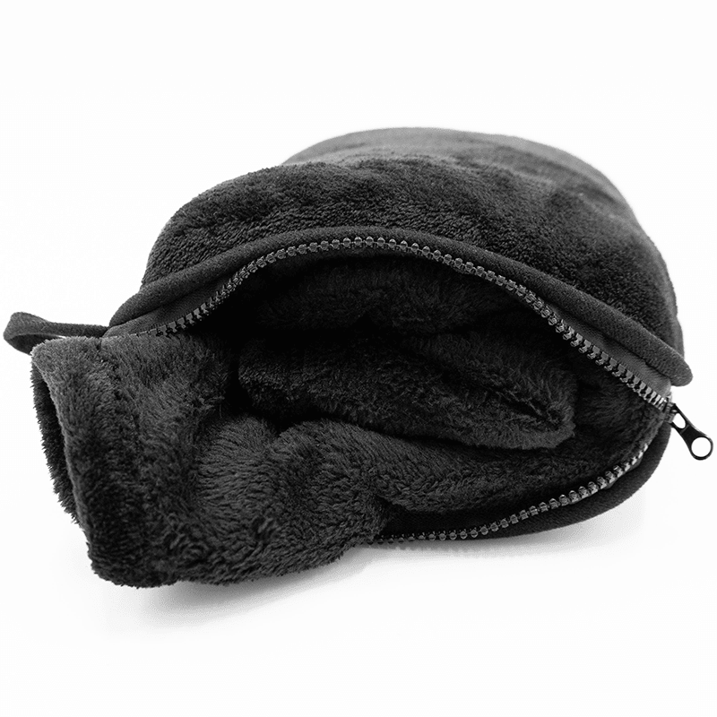 Icon Plush Travel Blanket & Pouch