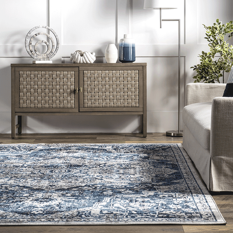 Maryanne Transitional Medallion Area Rug