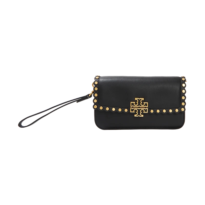 TORY BURCH 165473960 関税送料込 NWT Tory Burch Perforated Logo Classic Double Zip Tote
