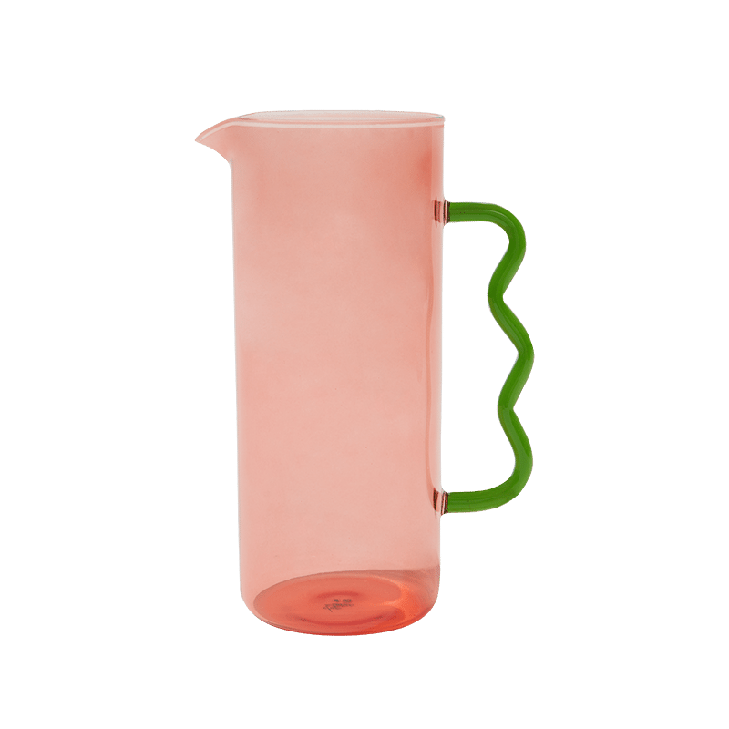 Swirl Handle Pitcher