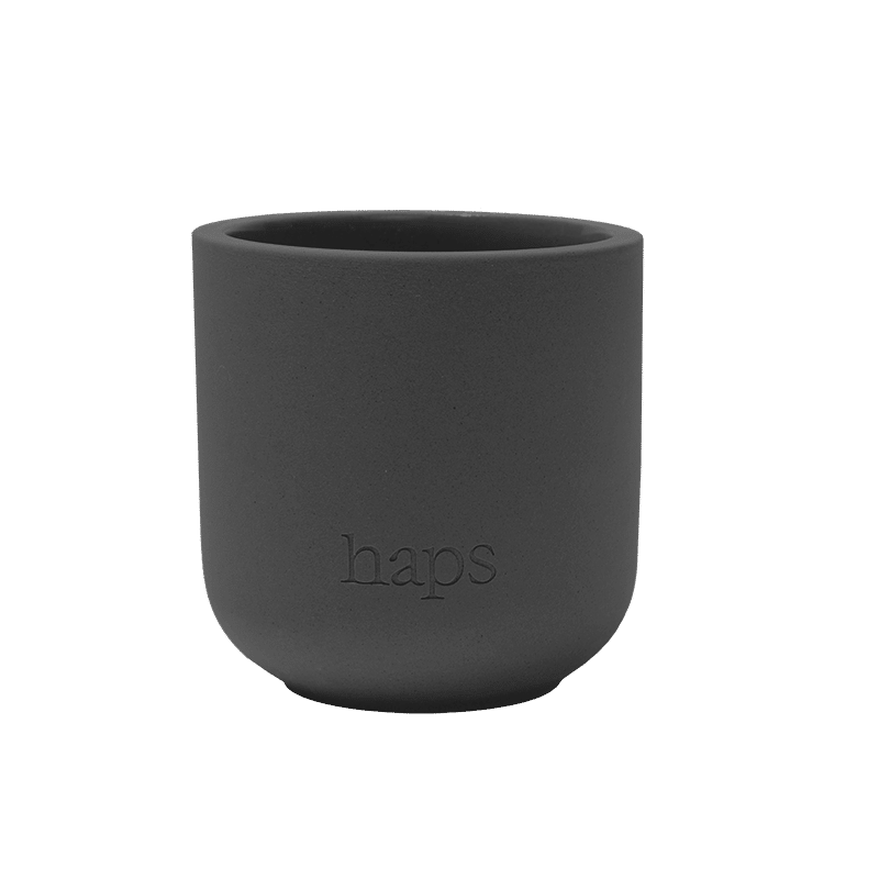 Charcoal Candle Vessel