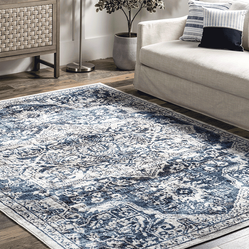 Maryanne Transitional Medallion Area Rug