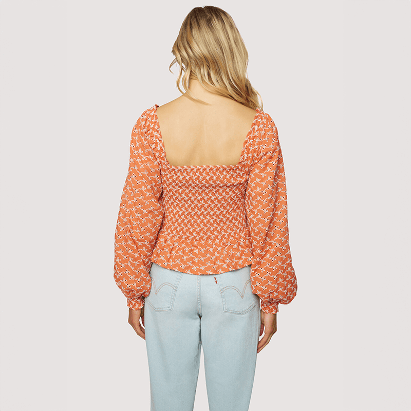 Clay Date Long Sleeve Top