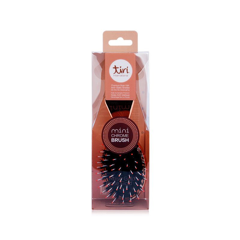 Mini Boar Bristle Paddle Brush (2 Pack)