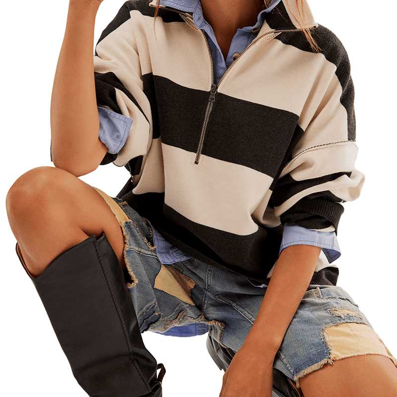 Coastal Stripe Pullover