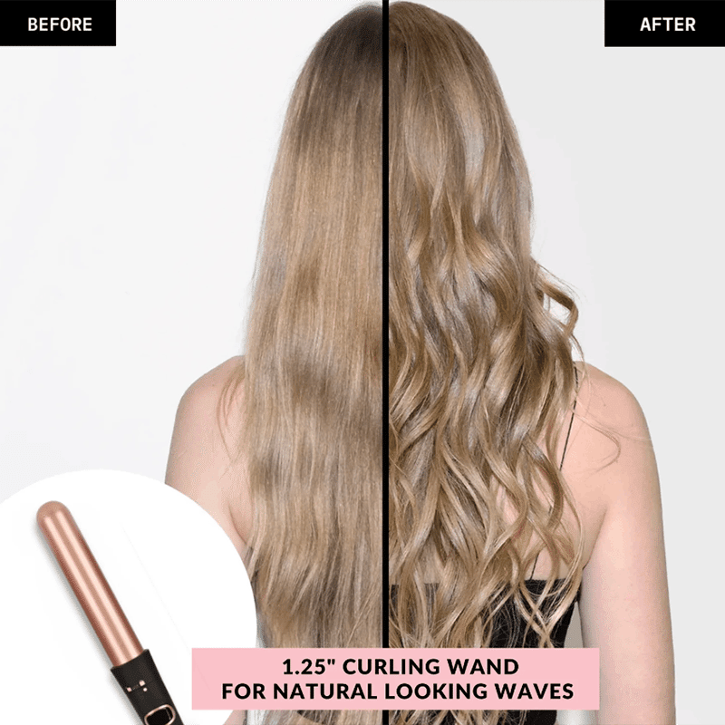 Rose Gold Trés Chic Trio 3-in-1 Interchangable Styler