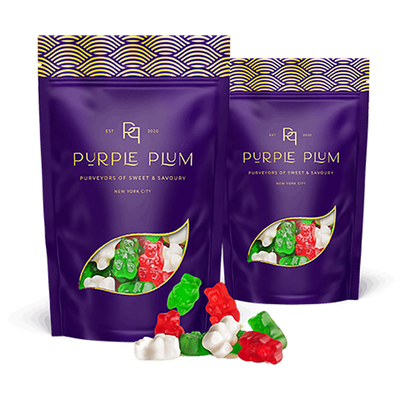 Christmas Gummy Bears (2 Pack)