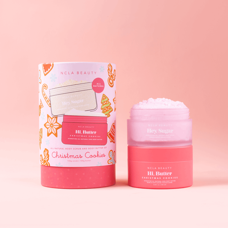 Body Scrub & Body Butter Duo Set - Christmas Cookies