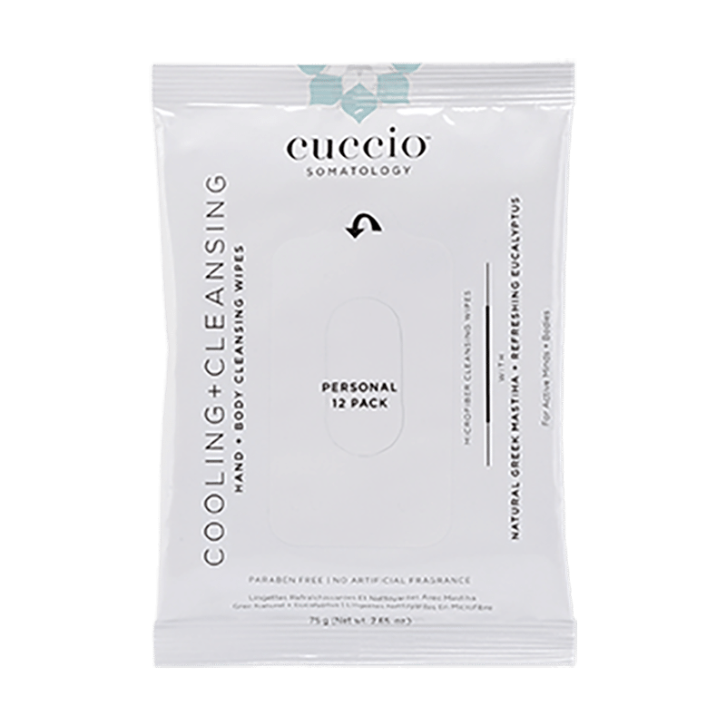 Cuccio Somatology Cooling & Cleansing Body Wipes - 3 Pack