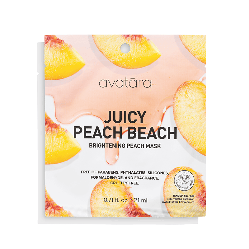 Peach Beach Face Masks