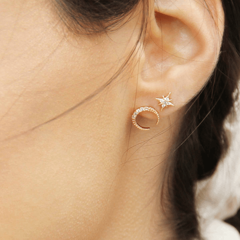 An Added Touch Crystal Mini Earrings
