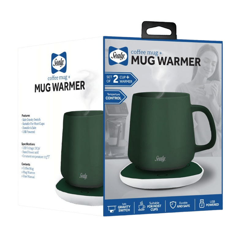 Smart Mug with Cup Warmer Pad