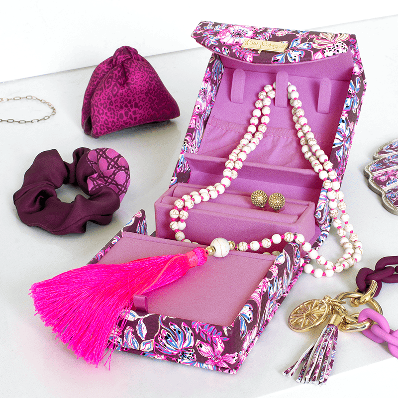 Scrunchie Set, Amerena Cherry Tropical with a Twist