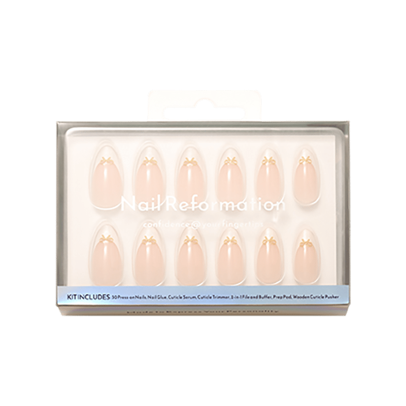 Bow So Chic Press-On Nails