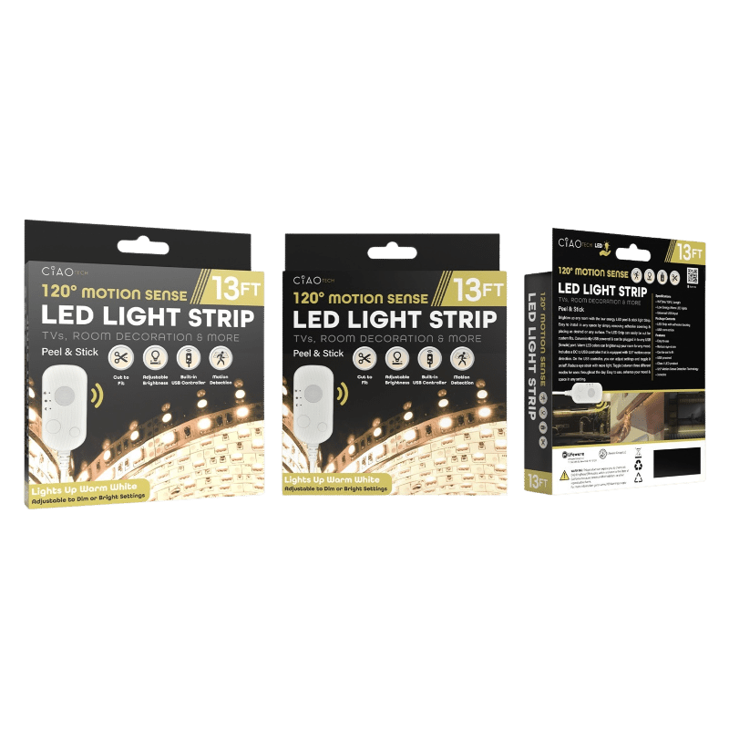 13' Motion Sensing LED Light Strip