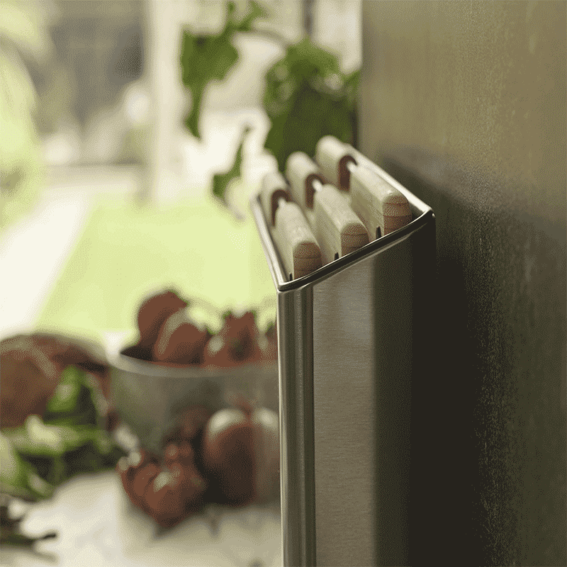 Folio Steel Bamboo 3 Piece Cutting Board Set